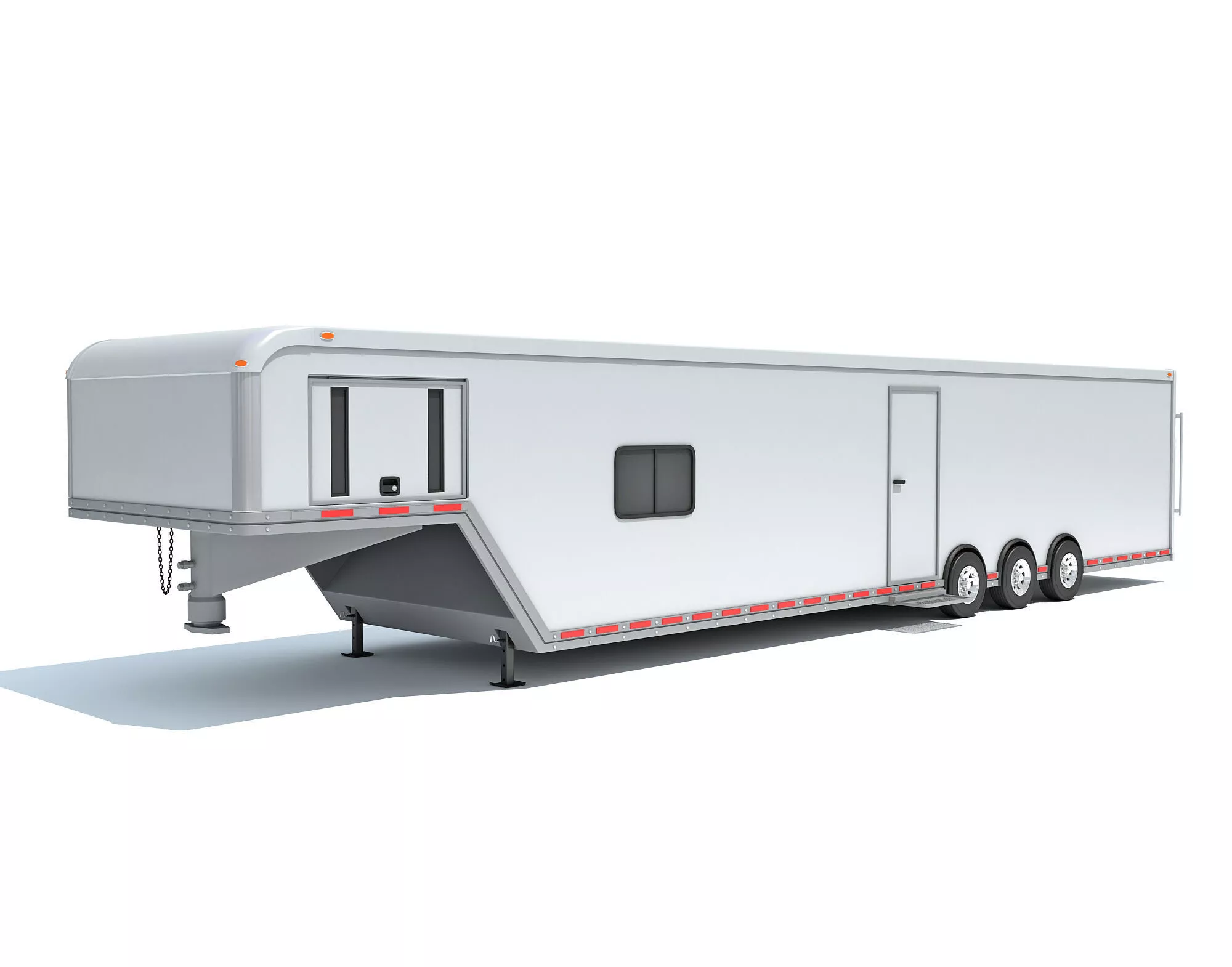 Camping Caravan Trailer 3D model