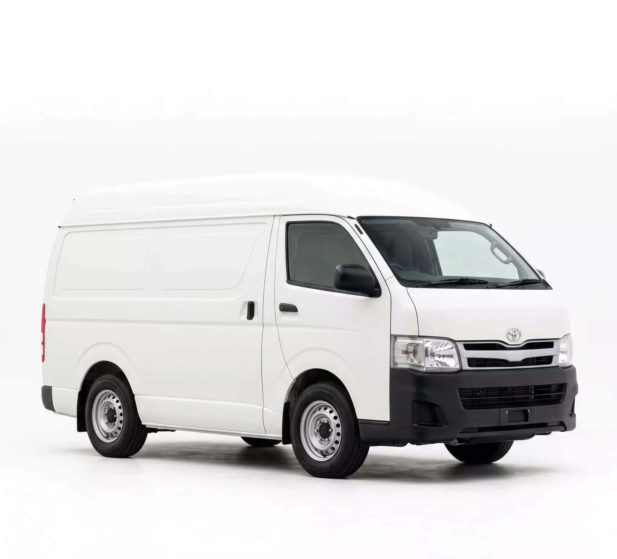 Toyota HiAce High-Roof Cargo Van Low-poly 3D model