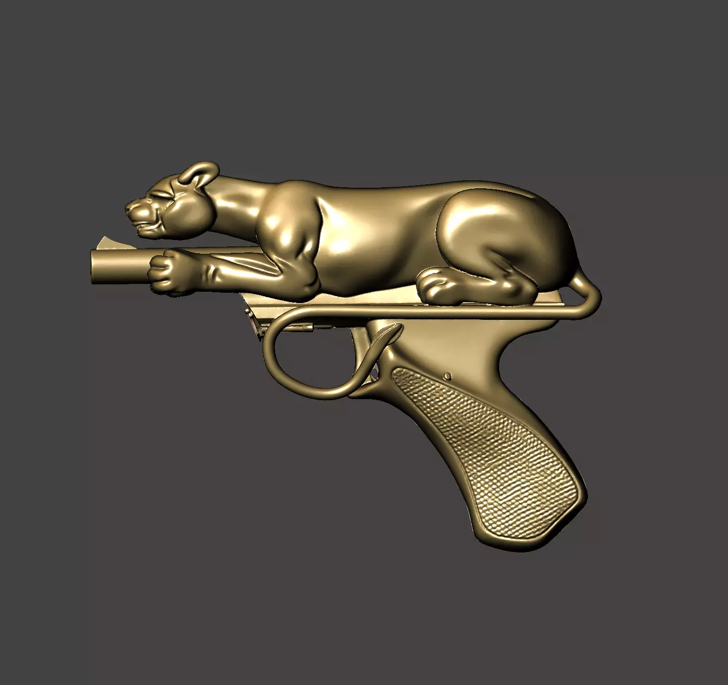 Catwoman 1960s Pistol toy 3D print model