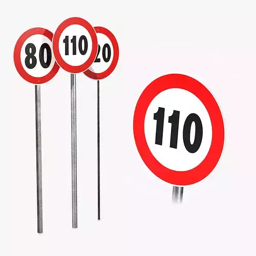 Road Signs - Speed Limit