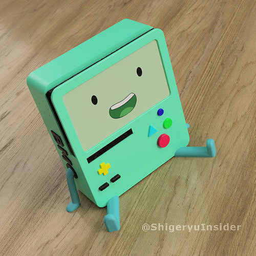 BMO Stand for Nintendo Switch 3D print model
