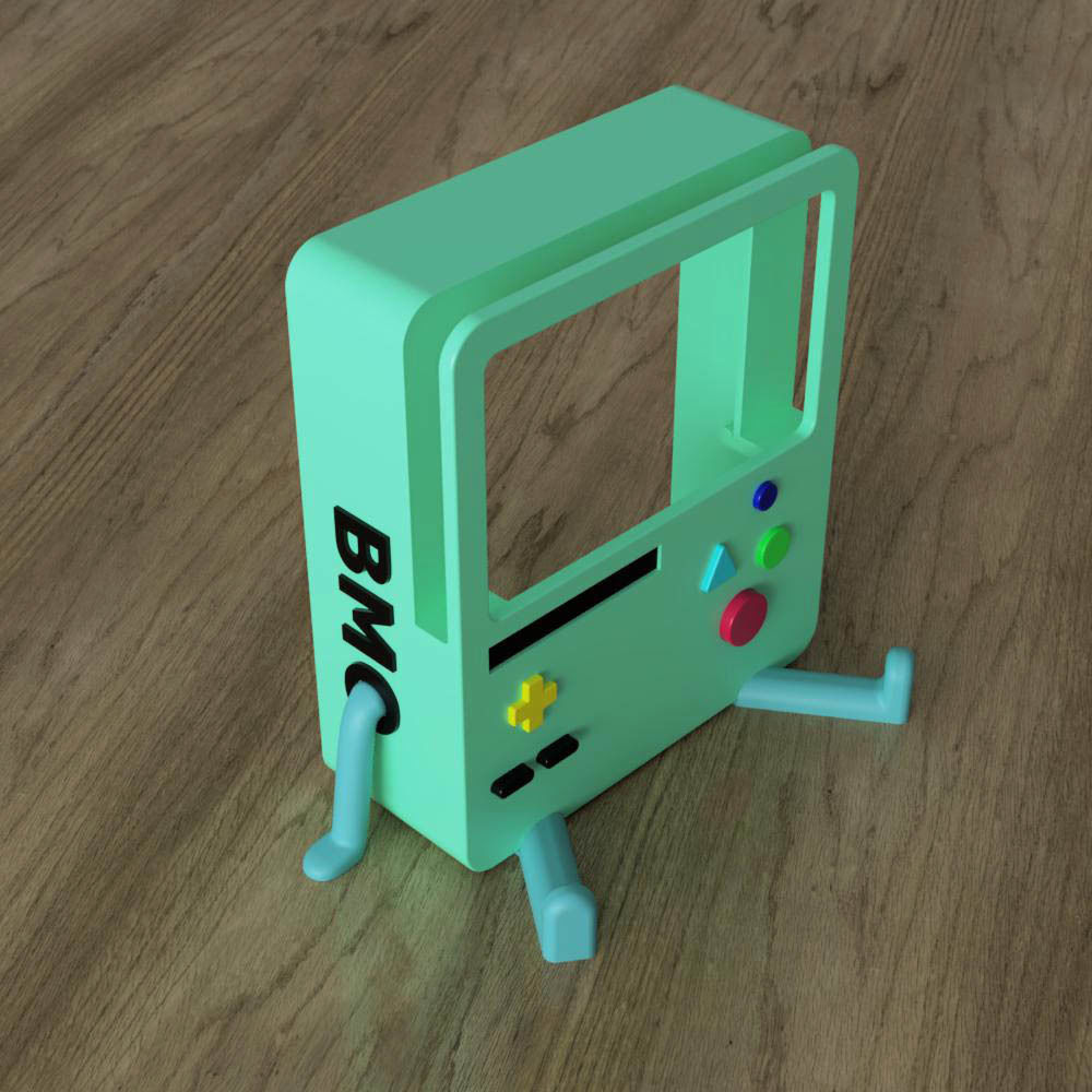 BMO Stand for Nintendo Switch 3D print model_3