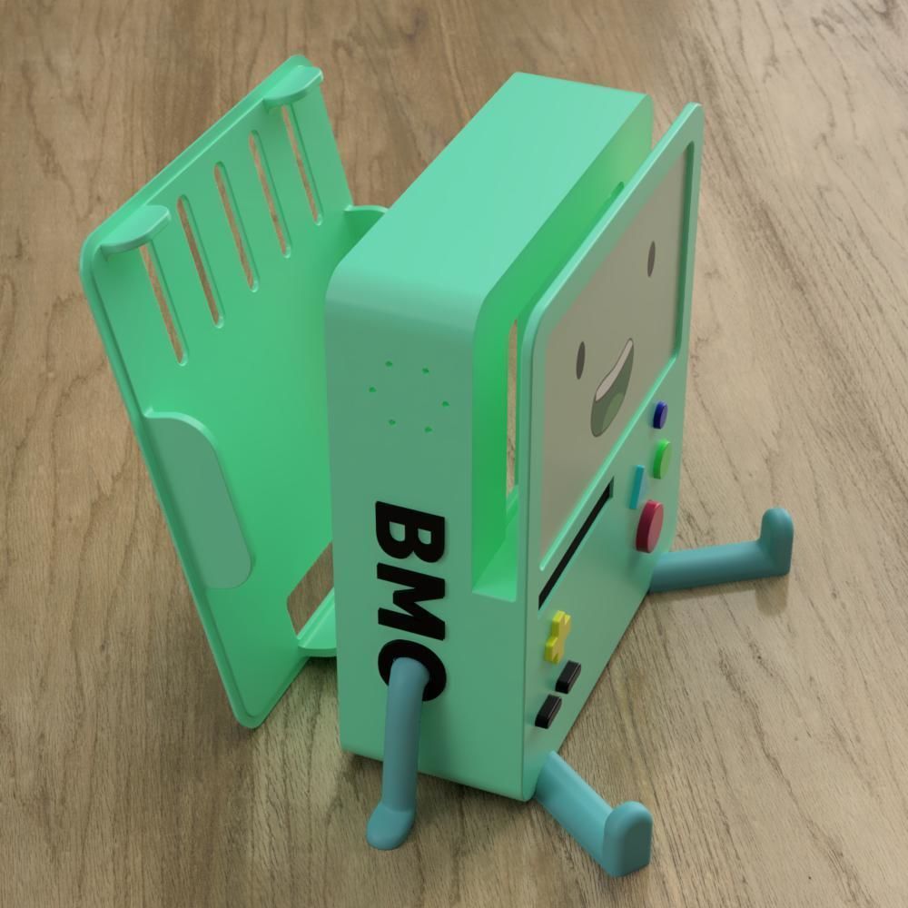 BMO Stand for Nintendo Switch 3D print model_6