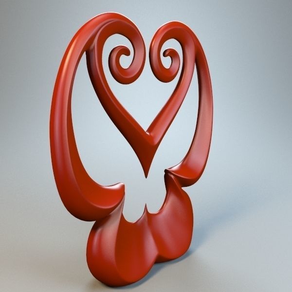 Abstract Figure m030 P 3D print model_5