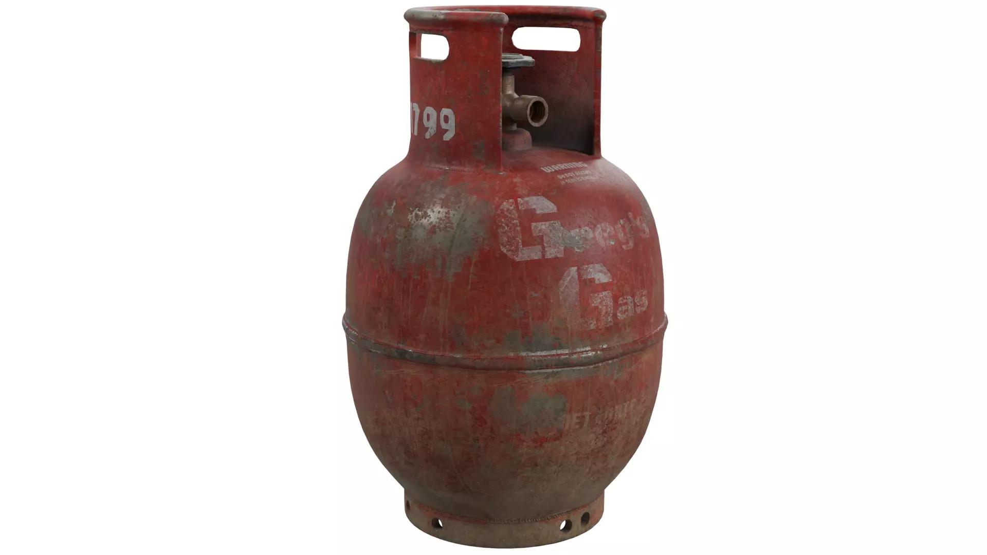 LPG Gas Tank 3D model