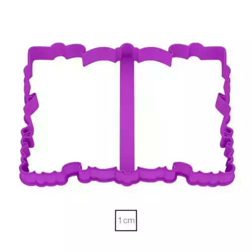 Ornate Frame cookie cutter for professional