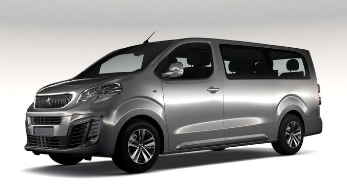 Peugeot Traveller L3 2017 3D model