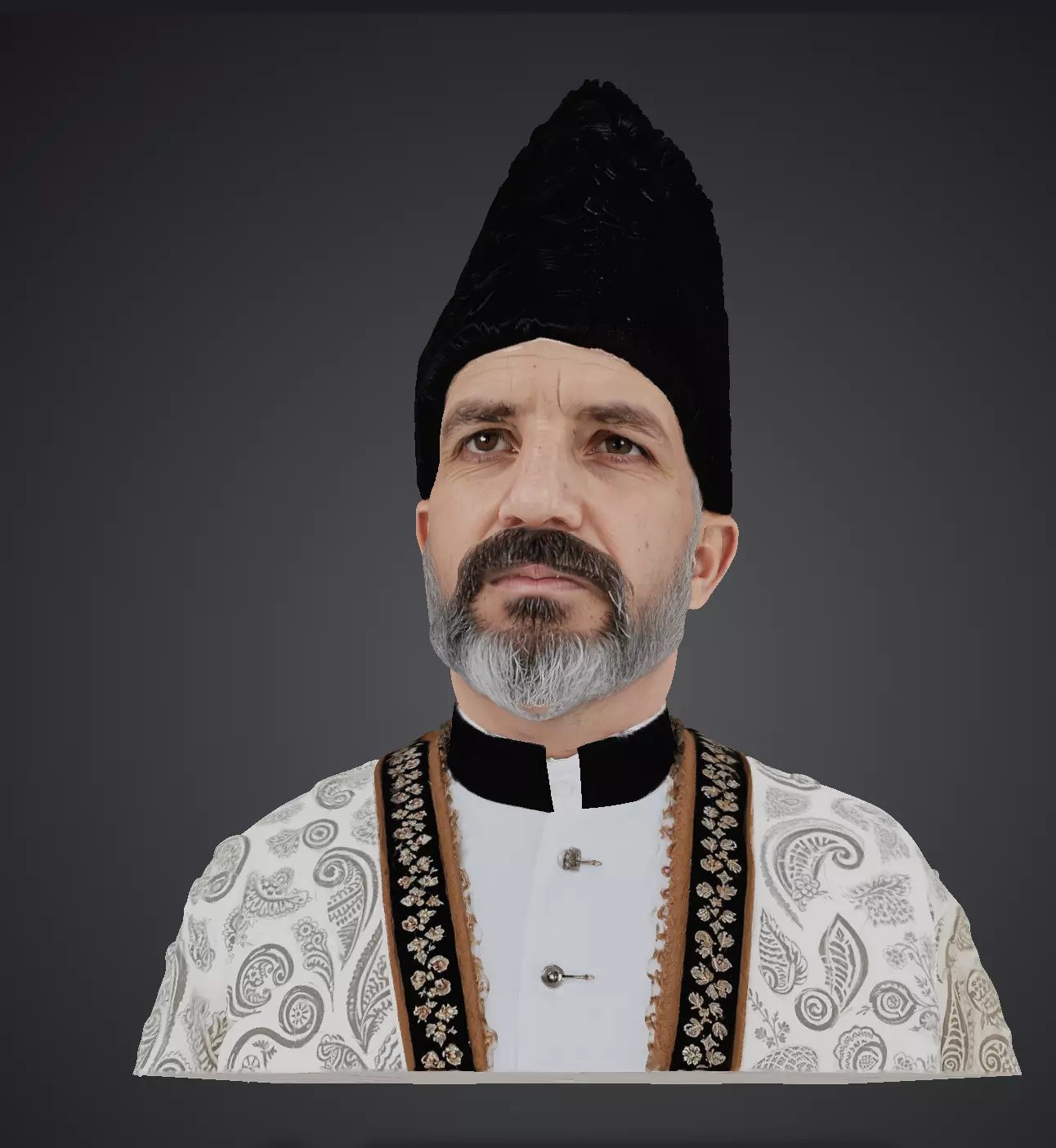 Respect for Imam Prince Rahim Aga Khan 3D Model 3D model