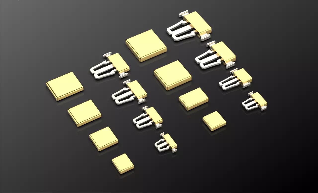 Bracelet clasp lock box 04 3D print model