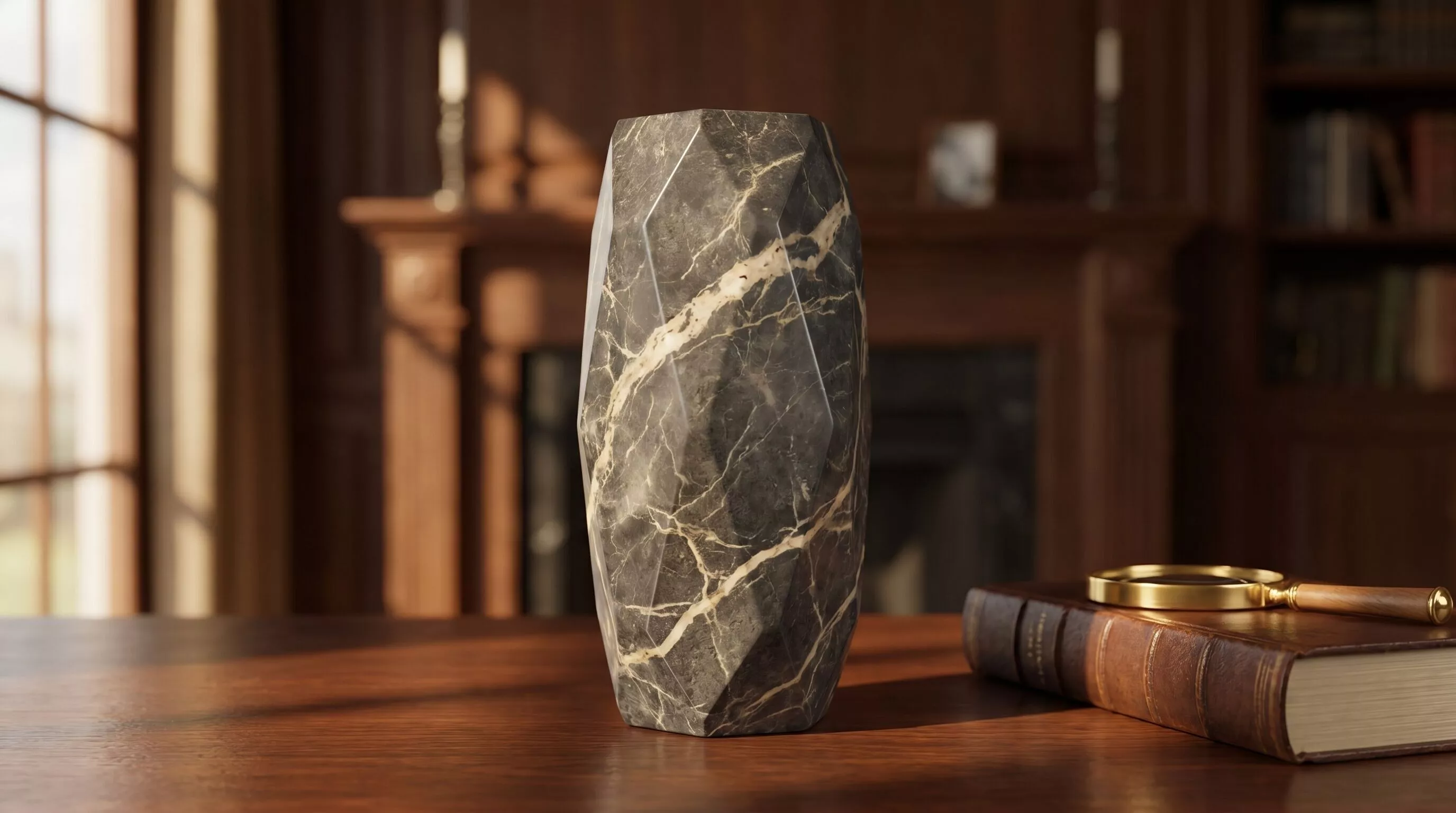 Crackle Forge Geometric Vase High-Resolution 3D Printable 3D print model