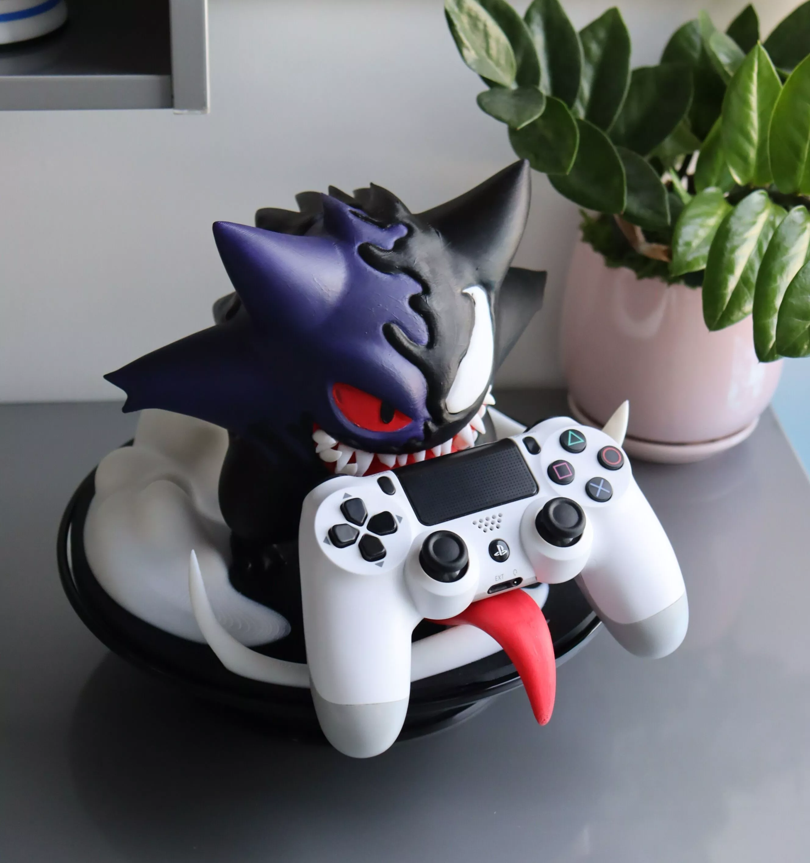 Gengar x Venom Controller Stand Free 3D print model