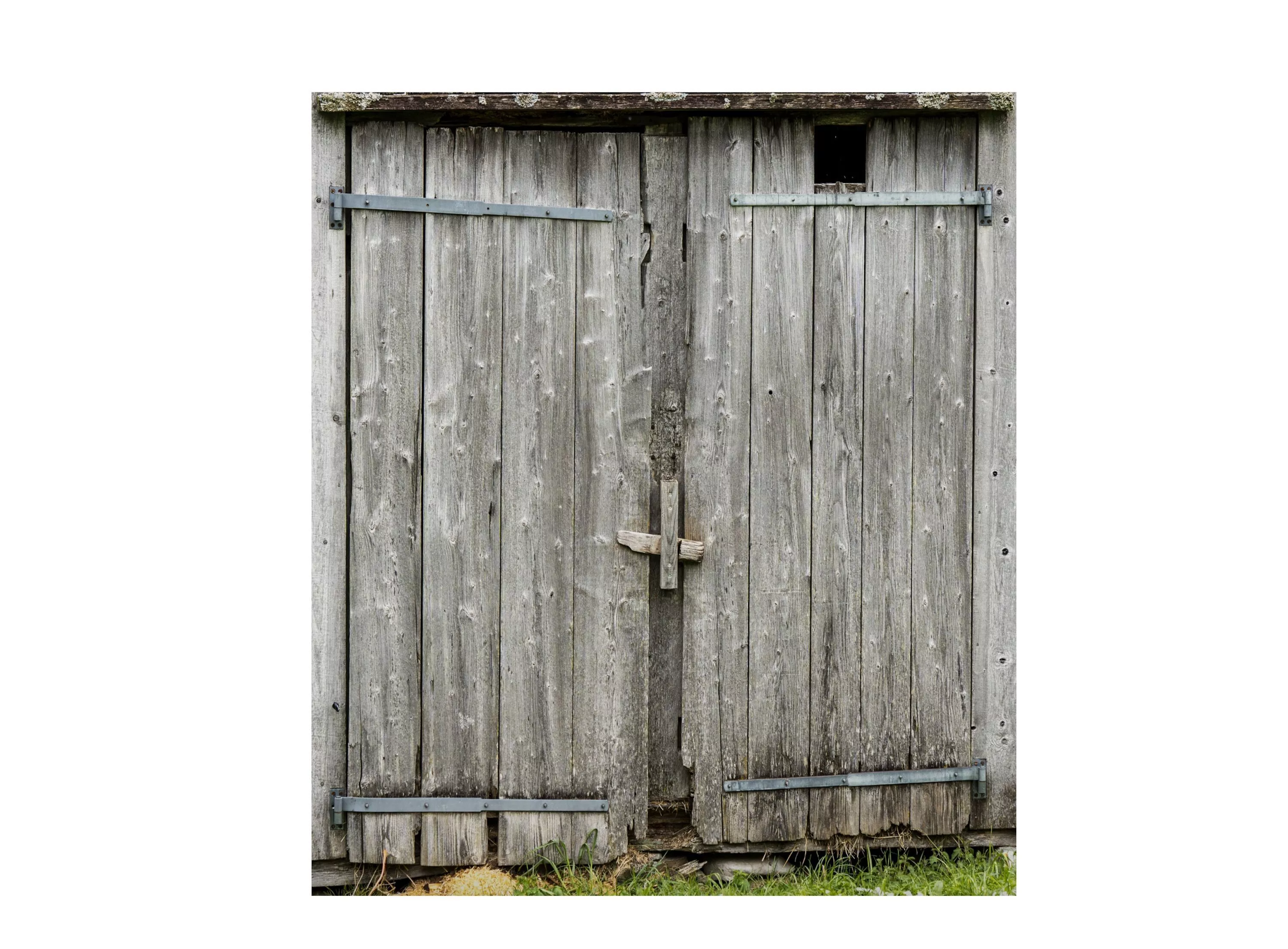 Swiss Barn Wooden Gate Old Rustic Farm Door Texture