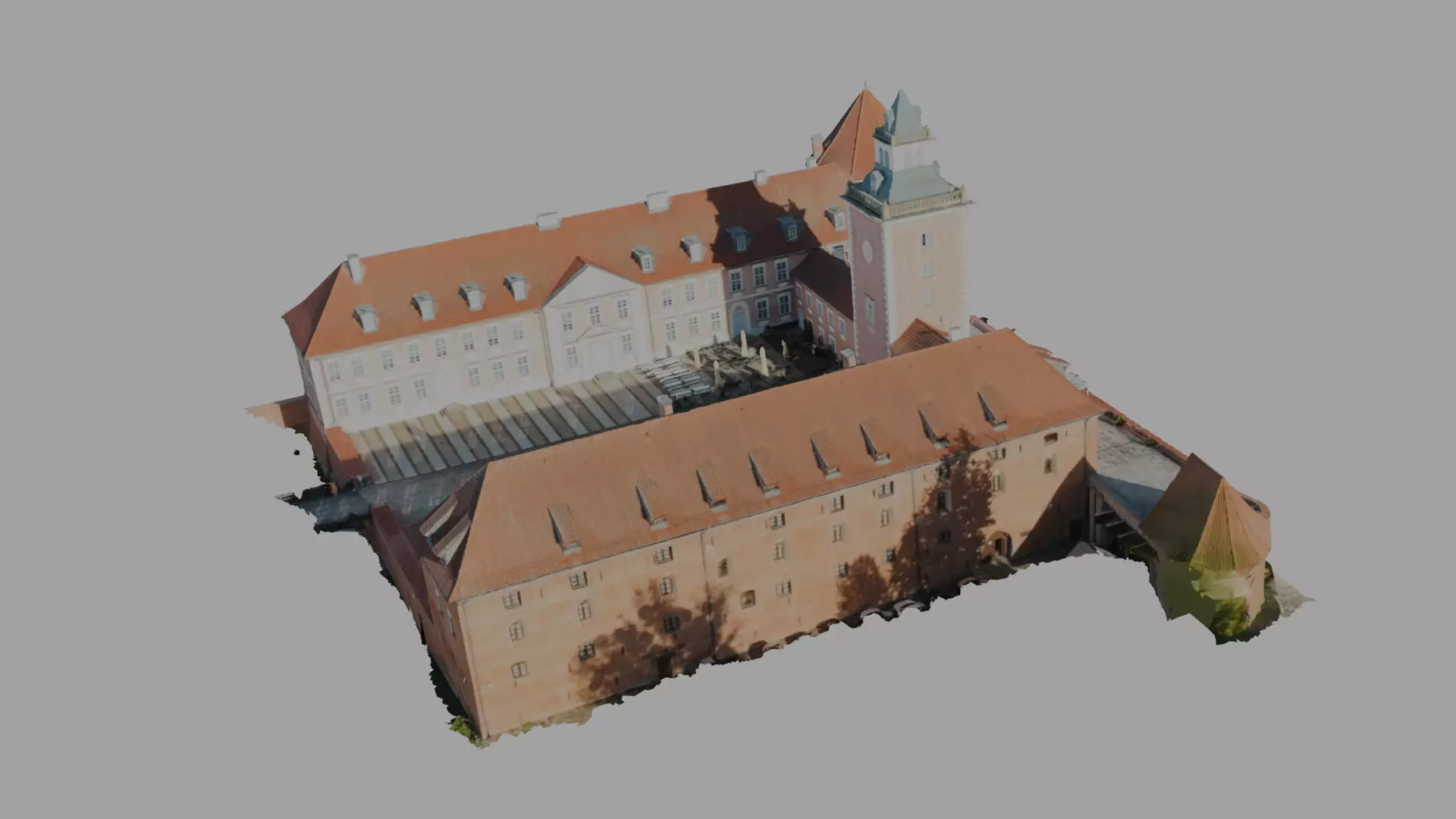Historic Castle Photogrammetry 3D Model 3D model
