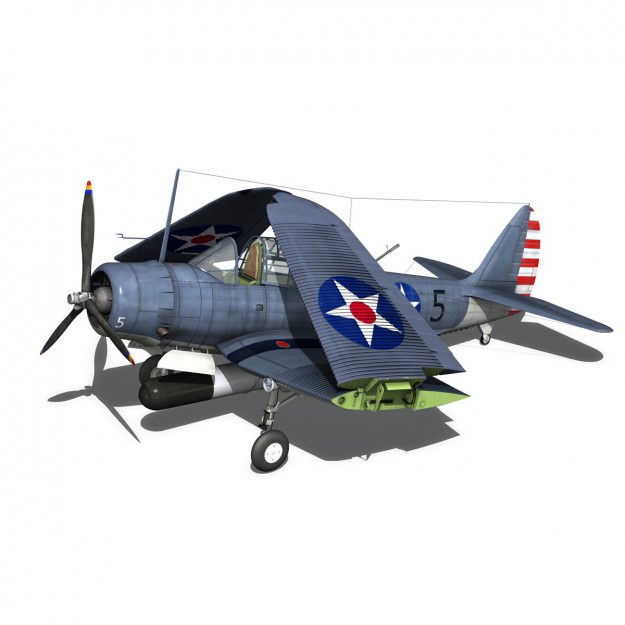 Douglas TDB-1 Devastator 3D model_2