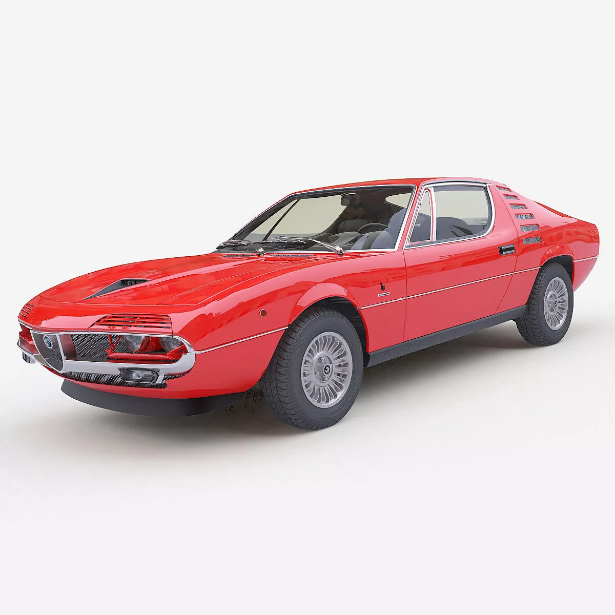 1970 Alfa Romeo Montreal 3D model