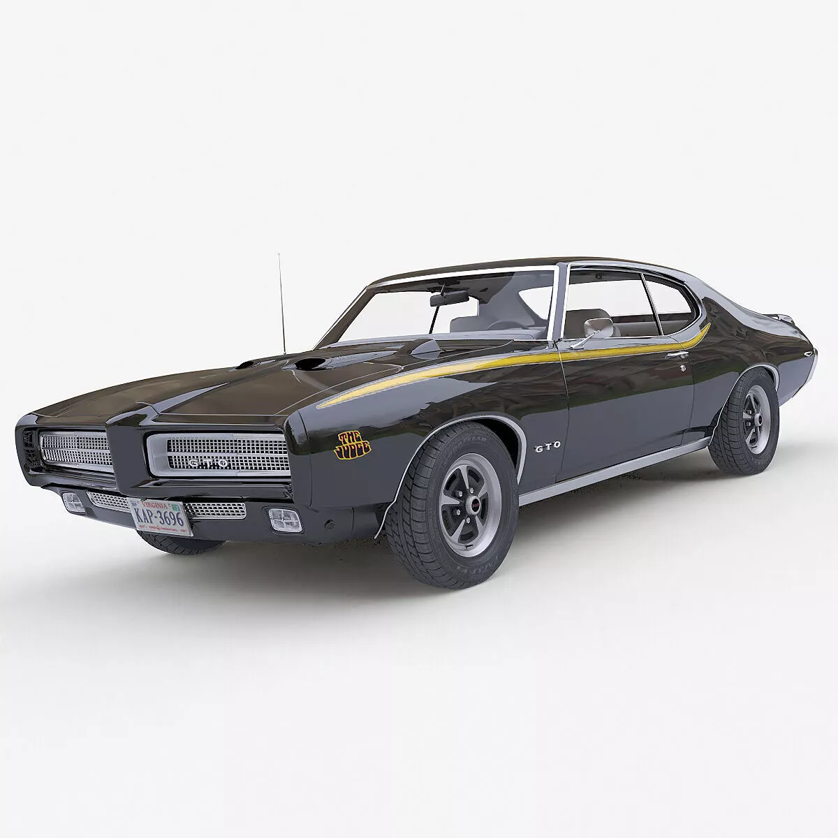 1969 Pontiac GTO Judge 3D model