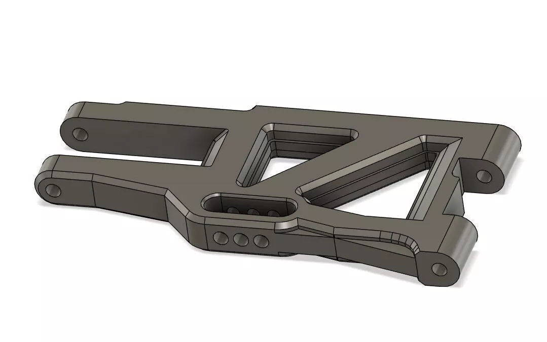 Kyosho LA26 Lazer ZX ZXR Wishbones front and rear 3D print model