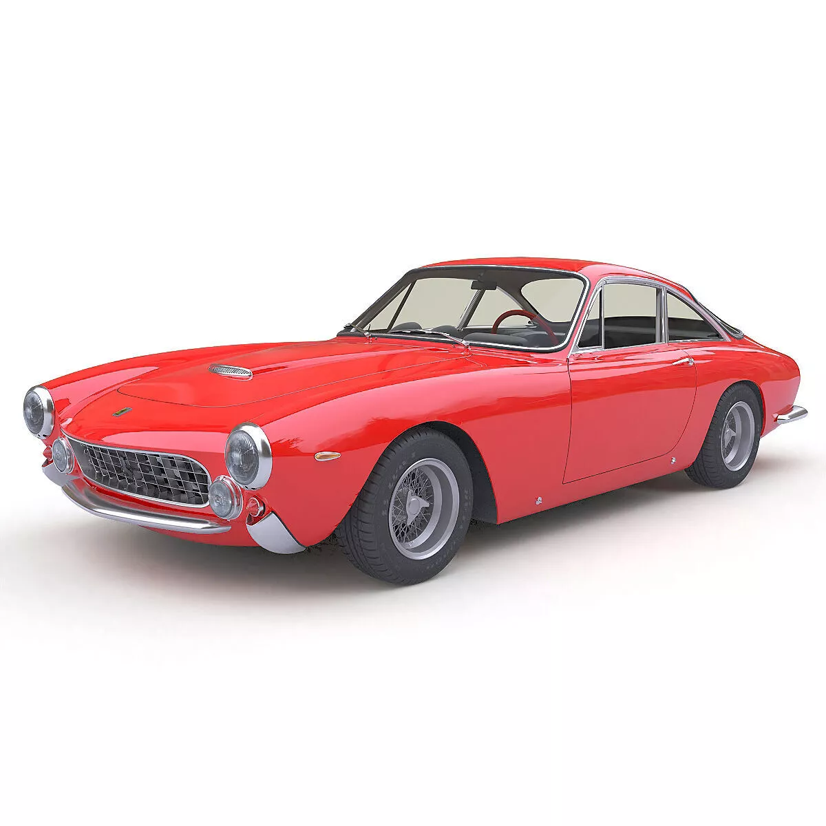 1962 Ferrari 250 GT Berlinetta Lusso 3D model