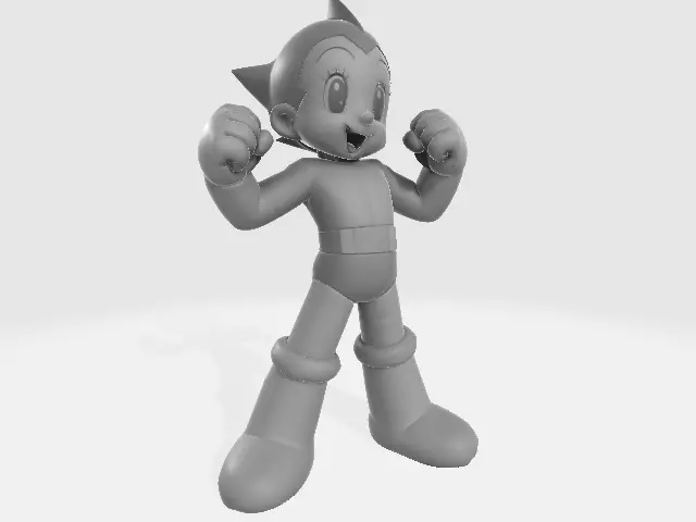AstroBoy I m Strong 3D print model