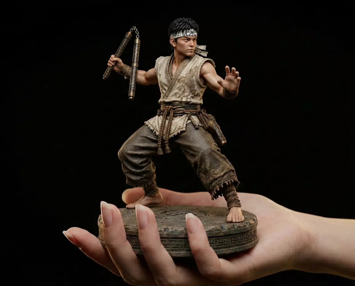 The Chosen Apprentice - Martial Arts Karate Prodigy STL 3D print model