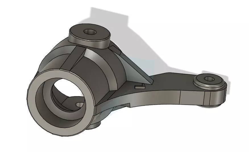 Kyosho Lazer ZX ZXR OT16 L and R Knuckle Arm 3D print model