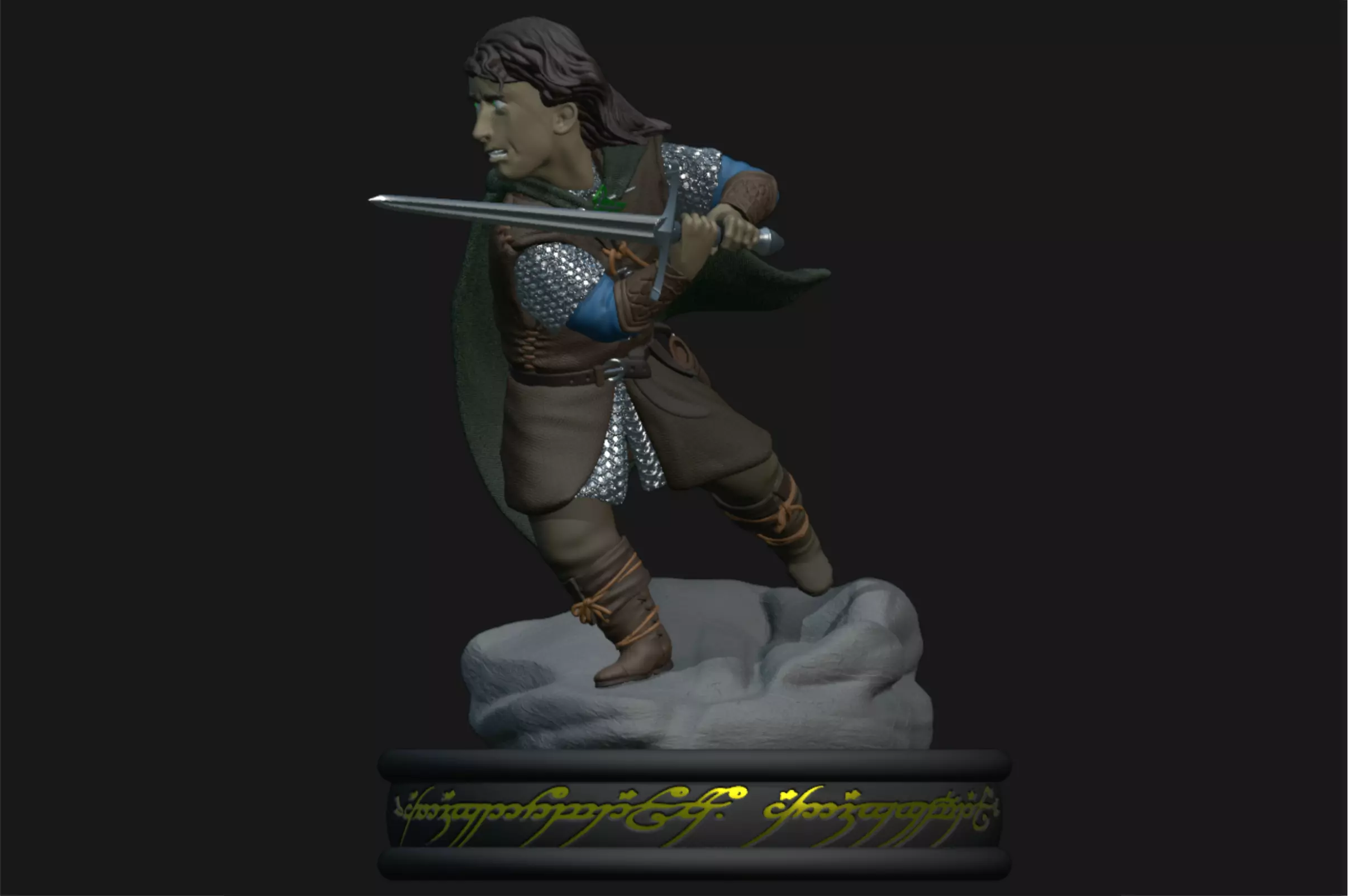 aragorn 3D print model