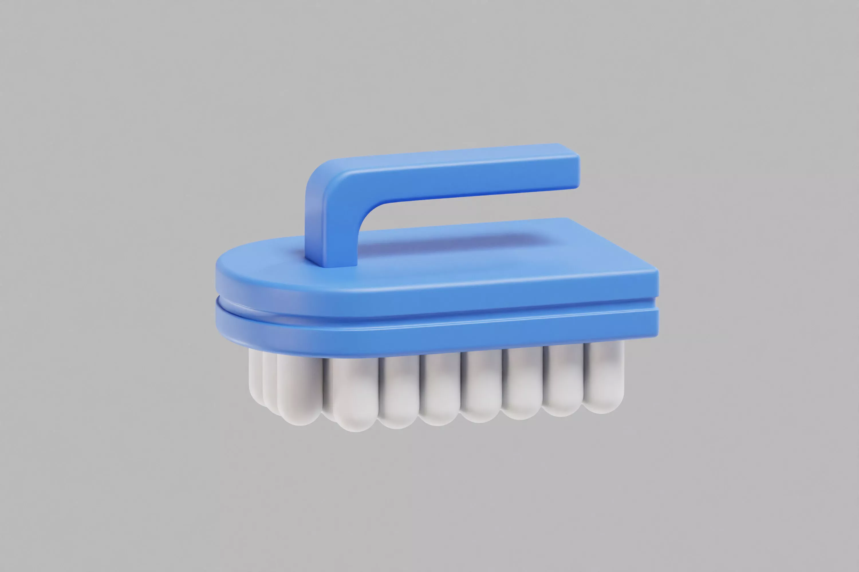 Cleaning Brush Low-poly 3D model