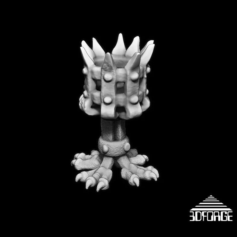 MEDIEVAL STANDING TORCH - 1-12 Scale 3D print model