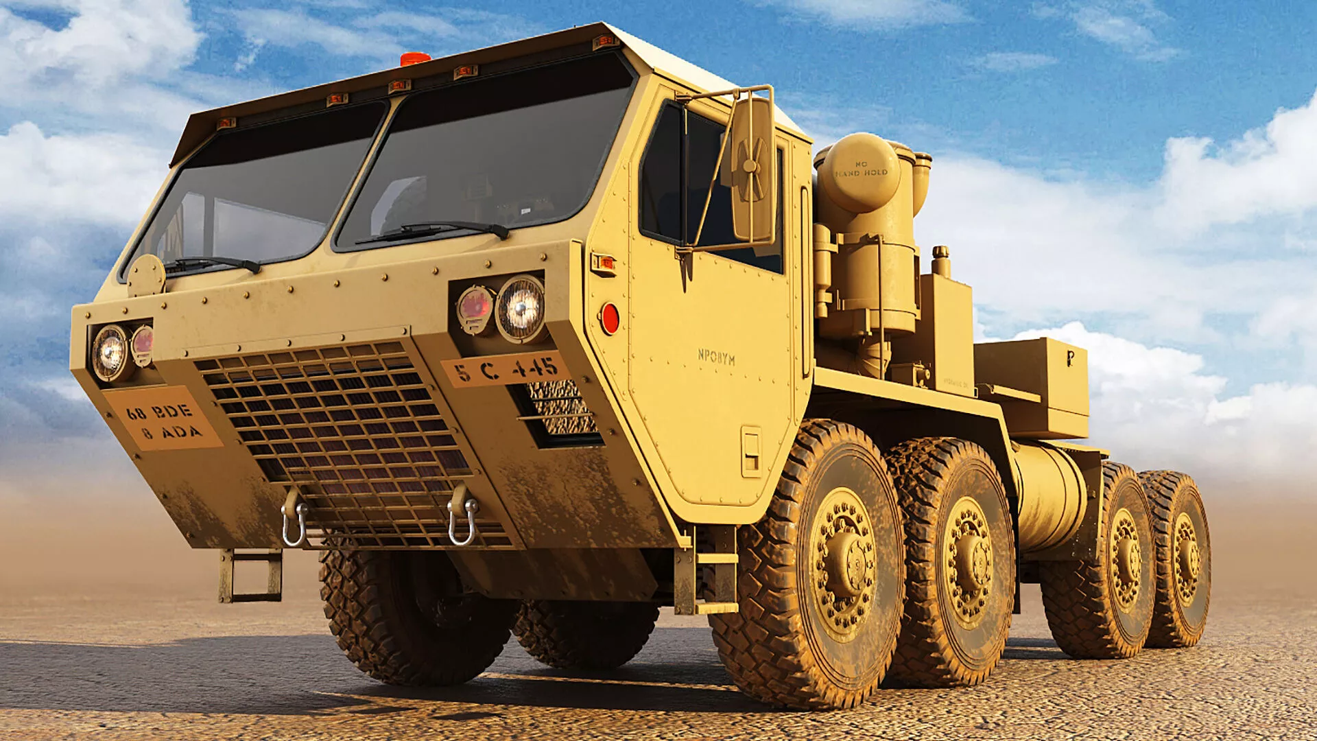 Hemtt Oshkosh Truck 3D model