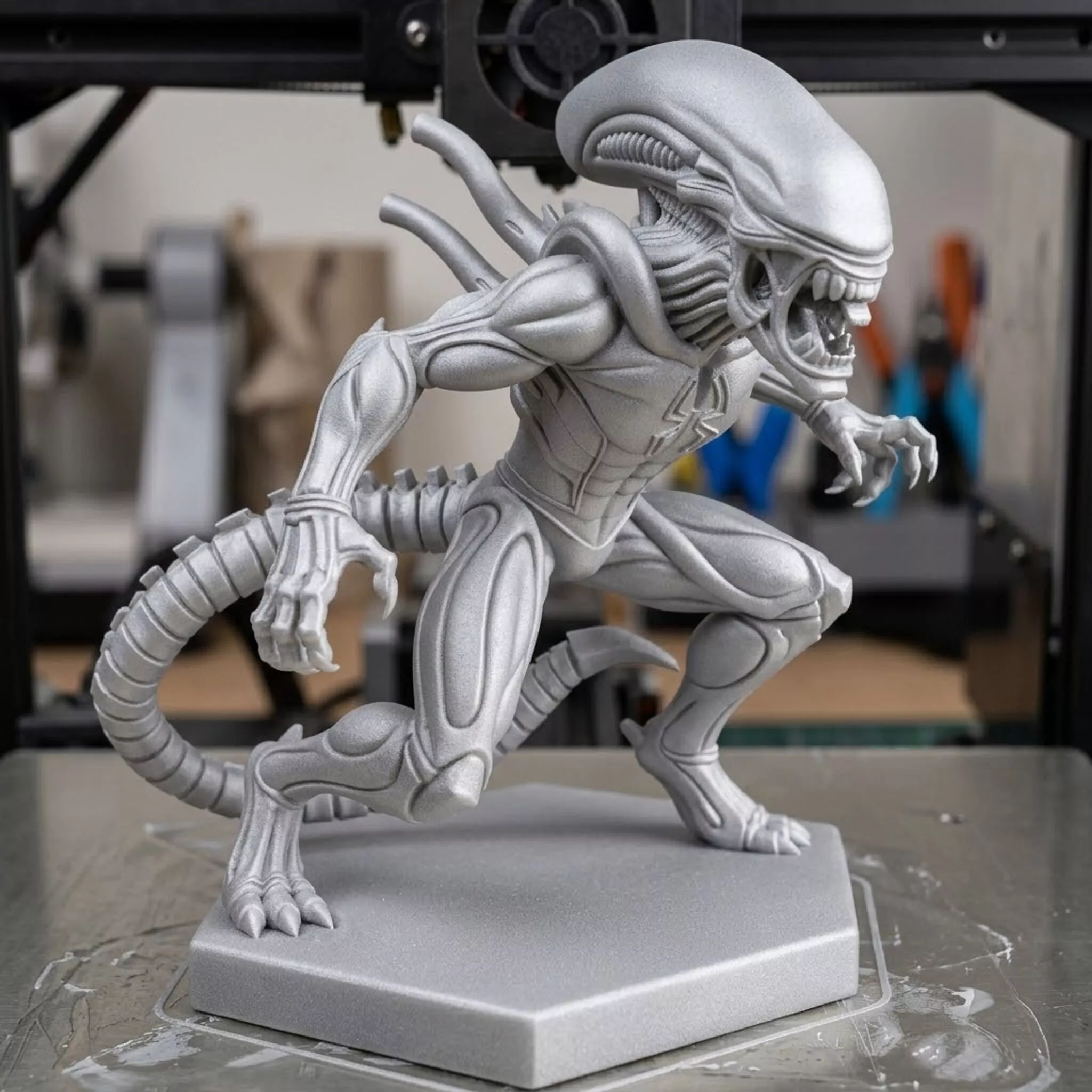 Alien Xenomorph Figure 3D print model
