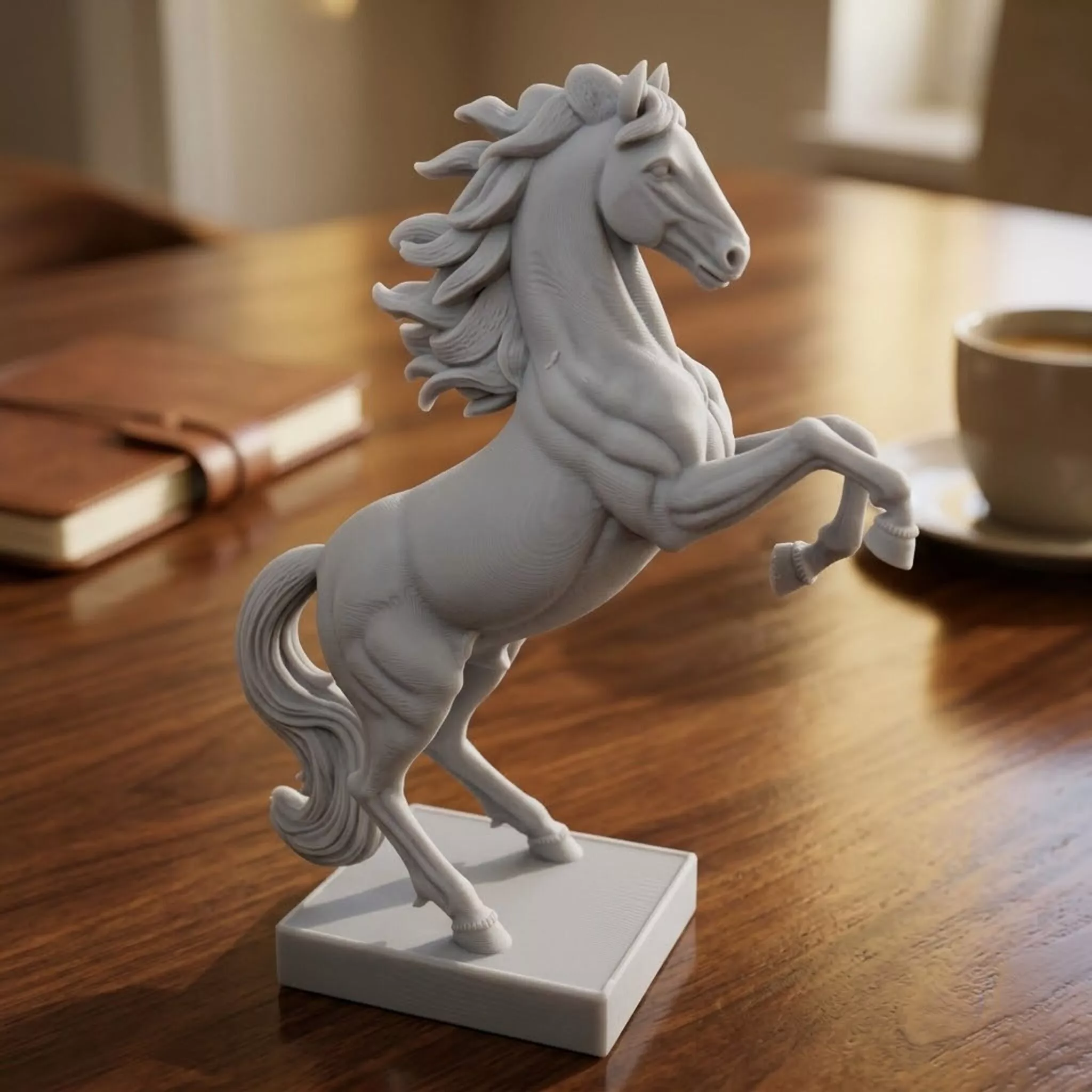 Rearing Horse Sculpture 3D print model