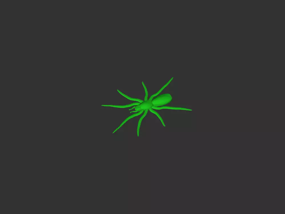 Spider Soft Bait Master Model for Mold Making Inspired Design 3D print model
