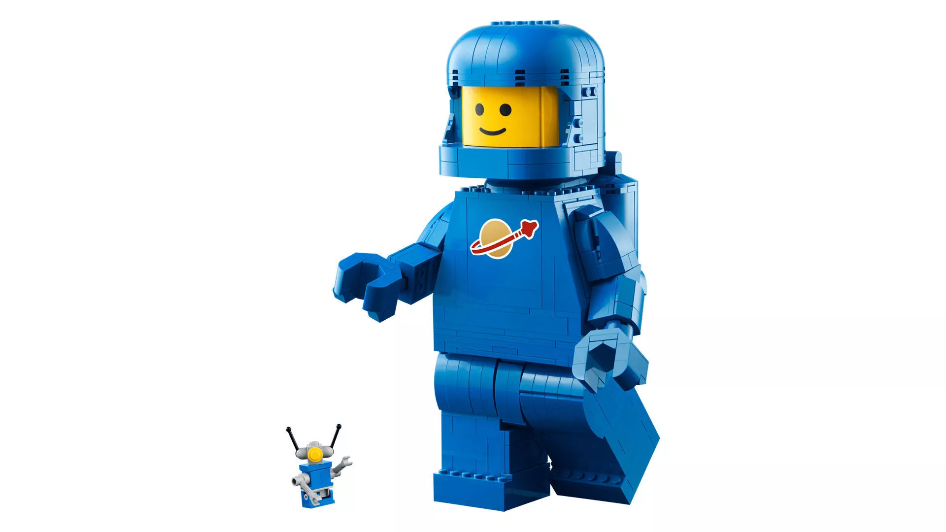 TwindBricks3D - 40921 Up-Scaled Blue Astronaut Minifigure 3D print model