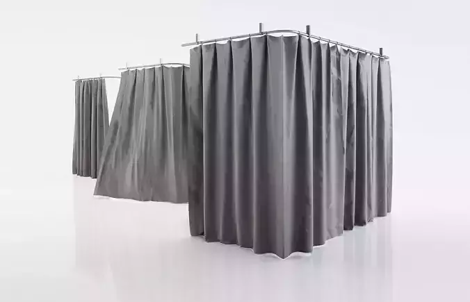 Black shower curtains