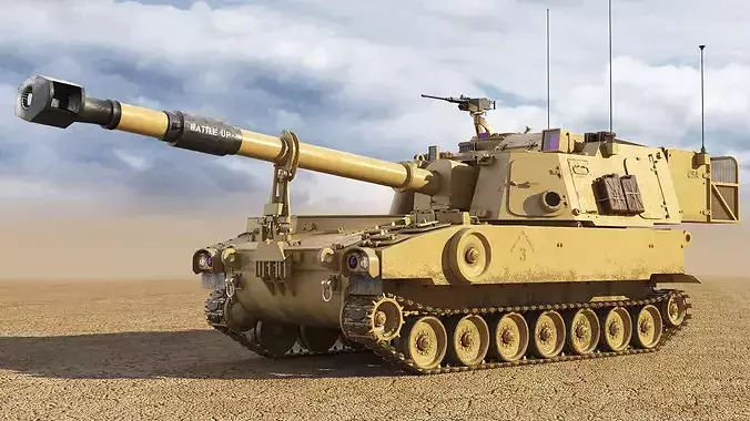 M109A6 Paladin Tank