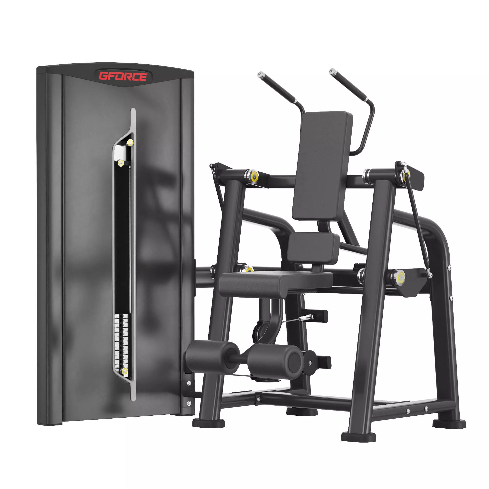 Abdominal machine CTRN-439-MBK-C02 3D model
