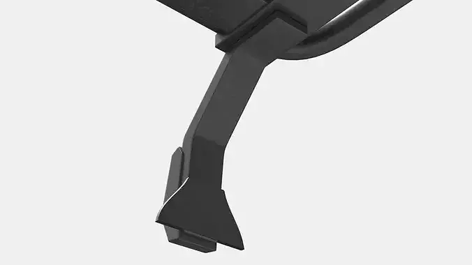 SUV Roof Cargo Platform 3D model 6