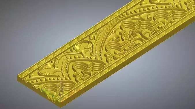 Classic Islamic Moroccan Border Relief - ArtCAM CNC RLF