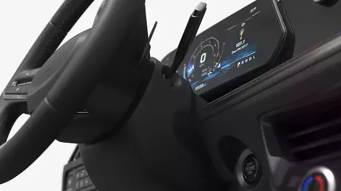2025 Chevrolet Suburban Interior Dashboard 3D model 5