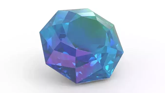 Alexandrite Gem - Pinwheel Cut