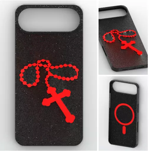 Sacred Cross MagSafe Case 3D print model