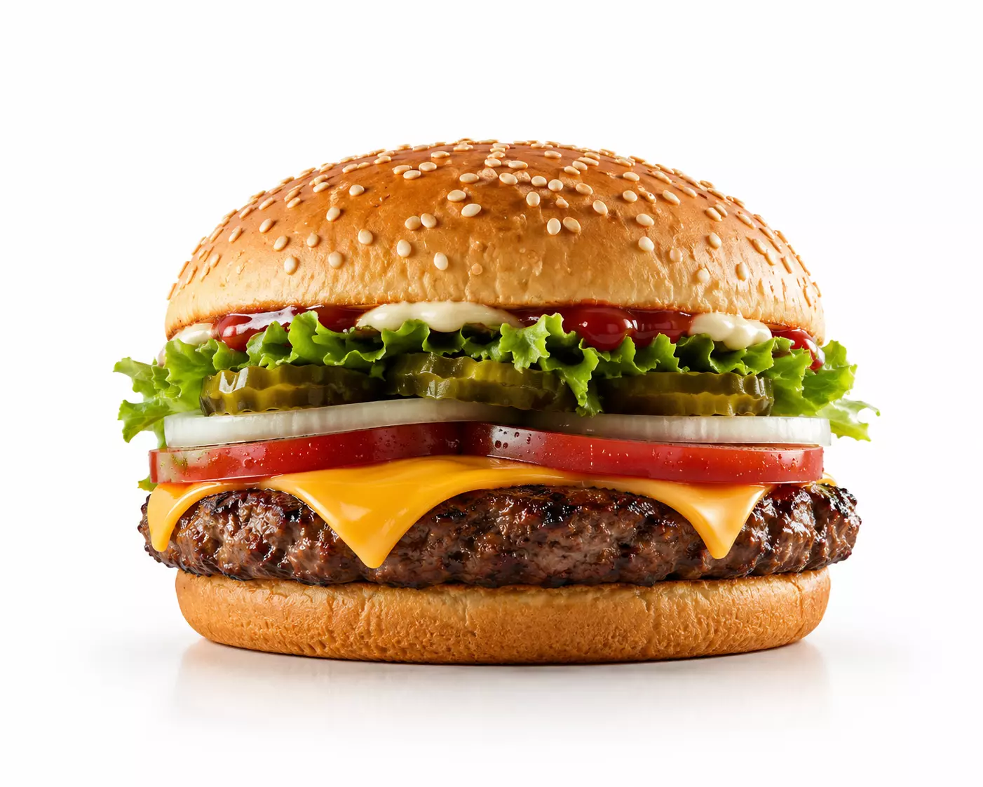 Burger Hamburger Fast Food 3D model