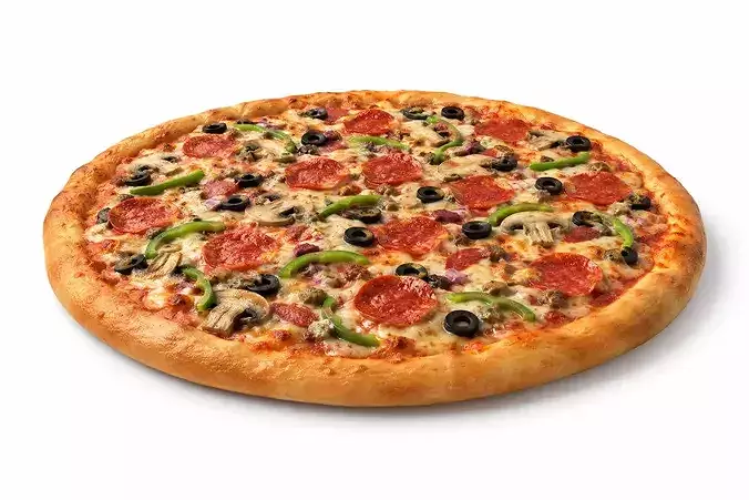 Pizza Italian Fast Food 3D model