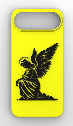 Crucifix Relief MagSafe Case 3D print model