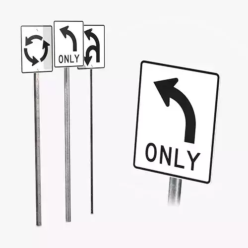 Road Signs - Regulatory Lane Control