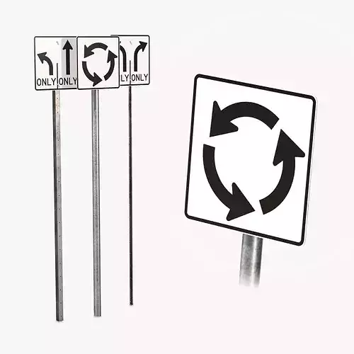 Road Signs - Lane Use Control