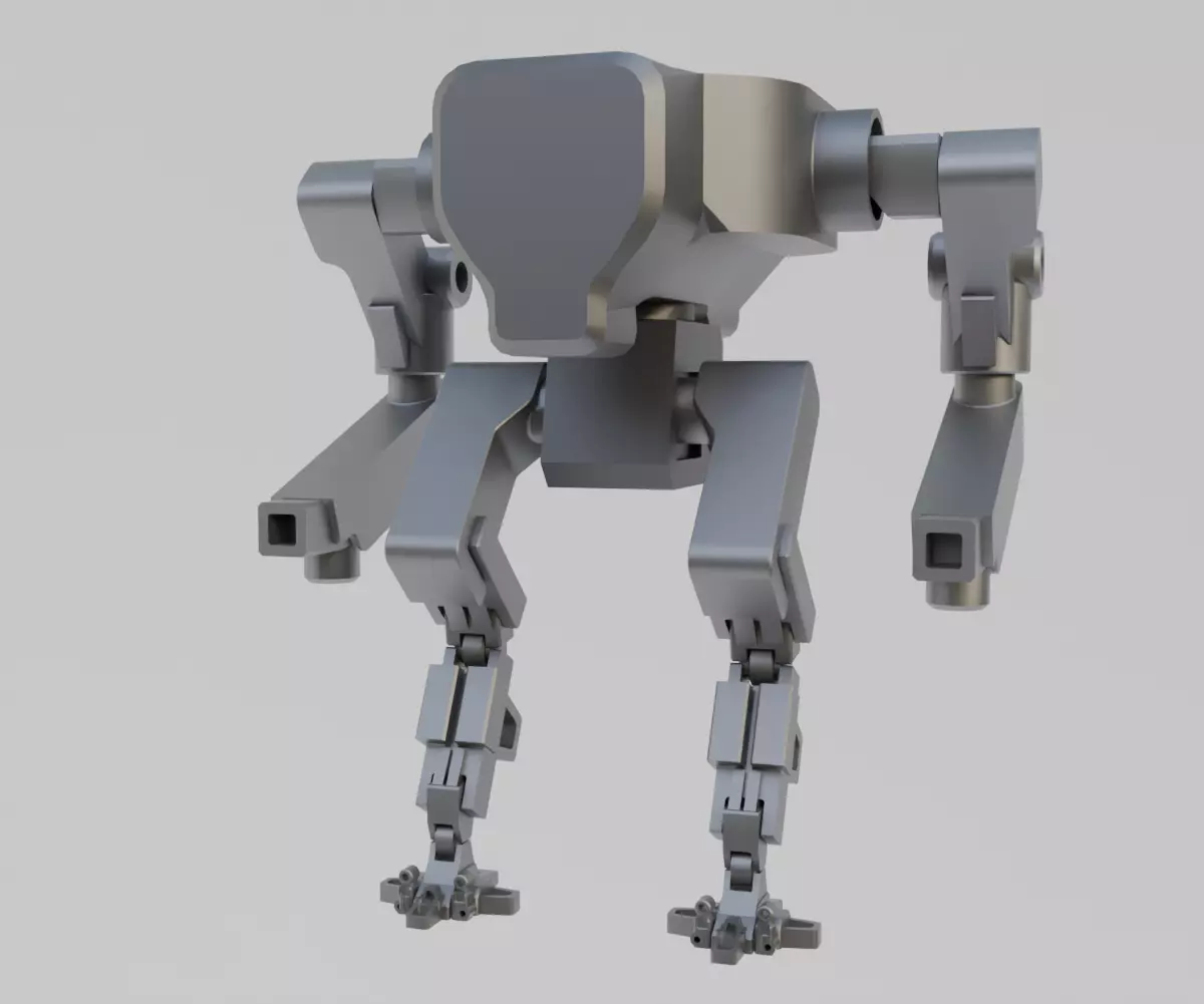 Mecha 4 Free 3D model