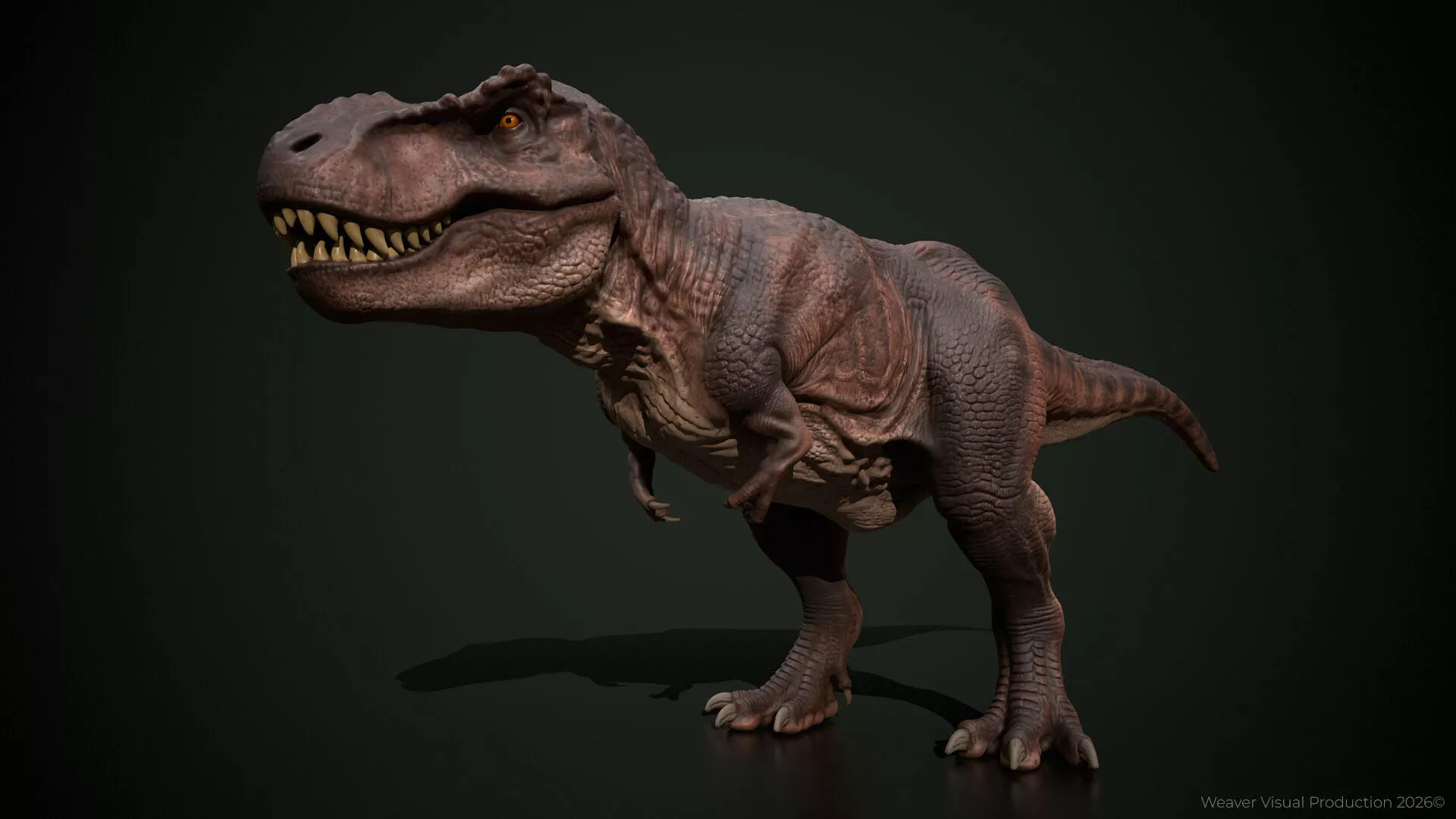 Prehistoric Creatures Pack Vol 01 - Tyrannosaurus Rex 3D model