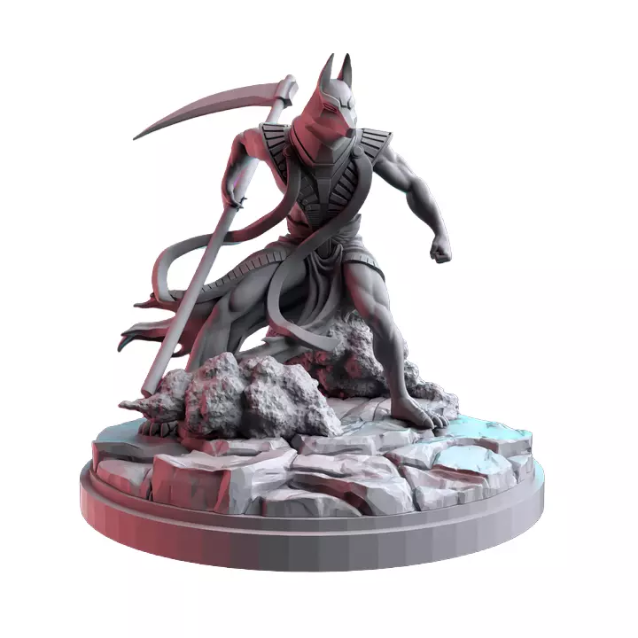 Reaper 3D Print STL Miniature RPG 3D print model