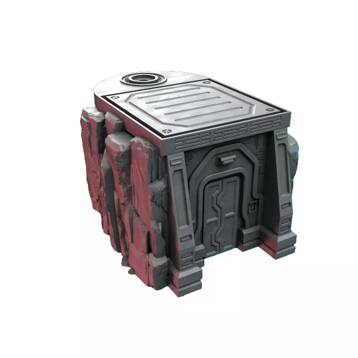 Shelter 3D Print STL Miniature RPG 3D print model